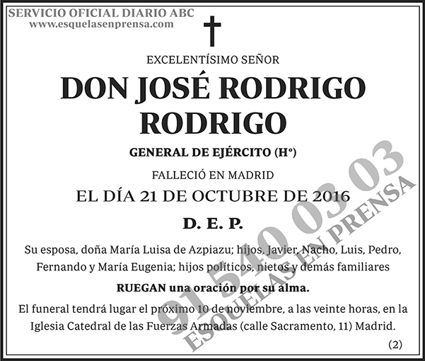 José Rodrigo Rodrigo